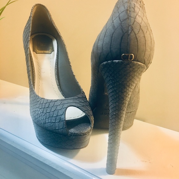 Christian Dior open toed pump - Picture 3 of 6